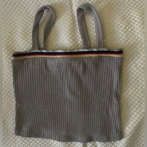 Forever 21 Grey Tank Top Size M